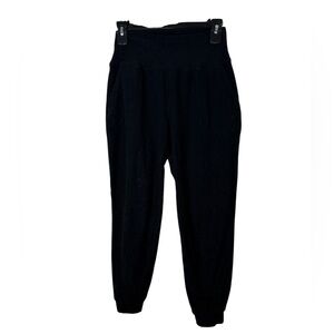 Beyond Yoga Spacedye Midi Jogger Black Yoga Lounge Workout Pants sz XS